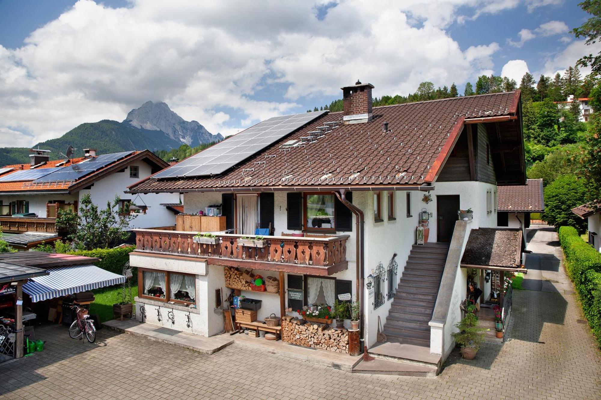 Ferienwohnung Brunnsteinnest Mittenwald Exterior photo